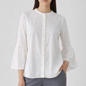 Madewell Bell Sleeve Button‎ Down White XS